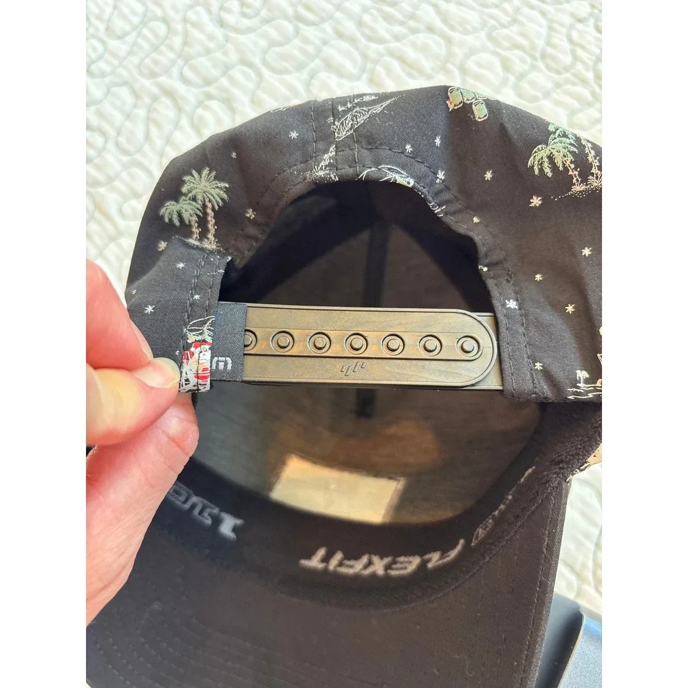 Travis Mathew Always On Holiday Tropical Christmas Flexfit 110 Snapback Hat